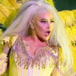 Christina Aguilera at Brighton Pride