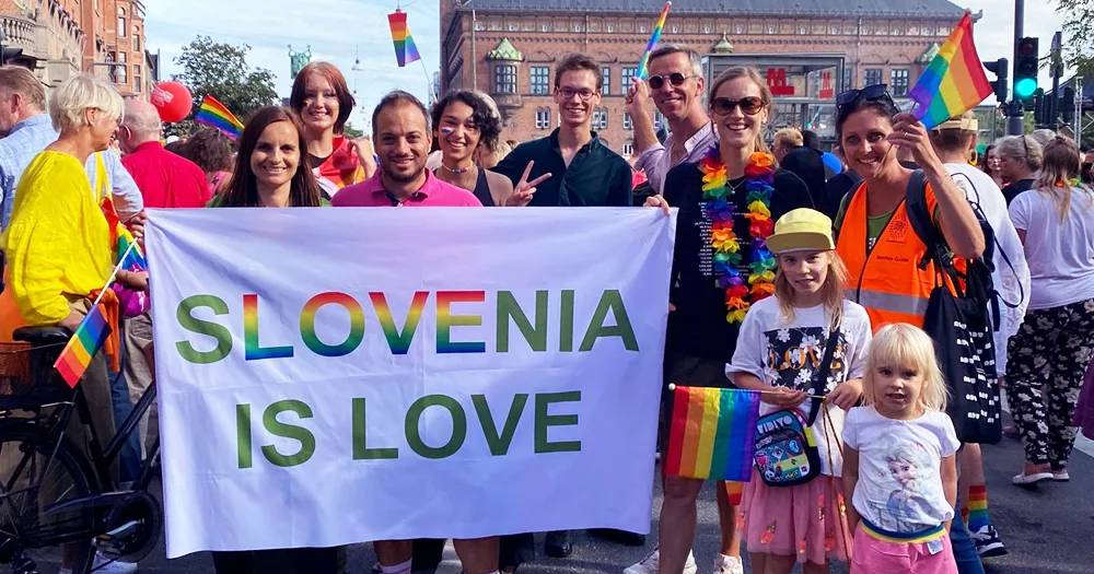 Slovenia officially recognises same-sex marriage